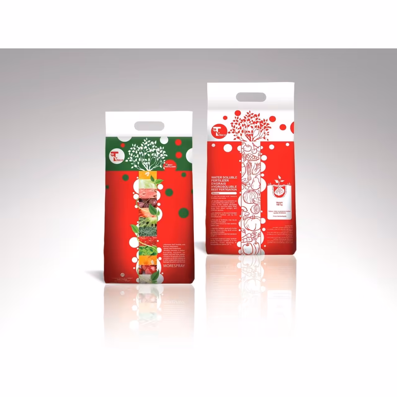 کود NPK 10-10-25 تتاکو Morespray  وزن 10 کیلوگرم