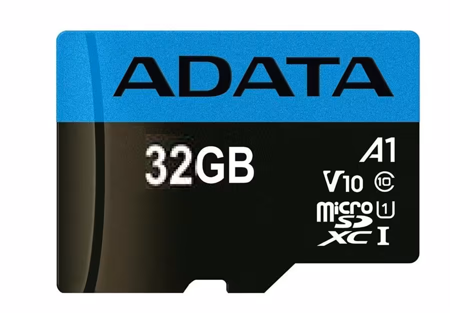 کارت حافظه میکرو اس دی ای دیتا پریمیر UHS-I A1 V10 100MBps با ظرفیت 32 گیگابایت