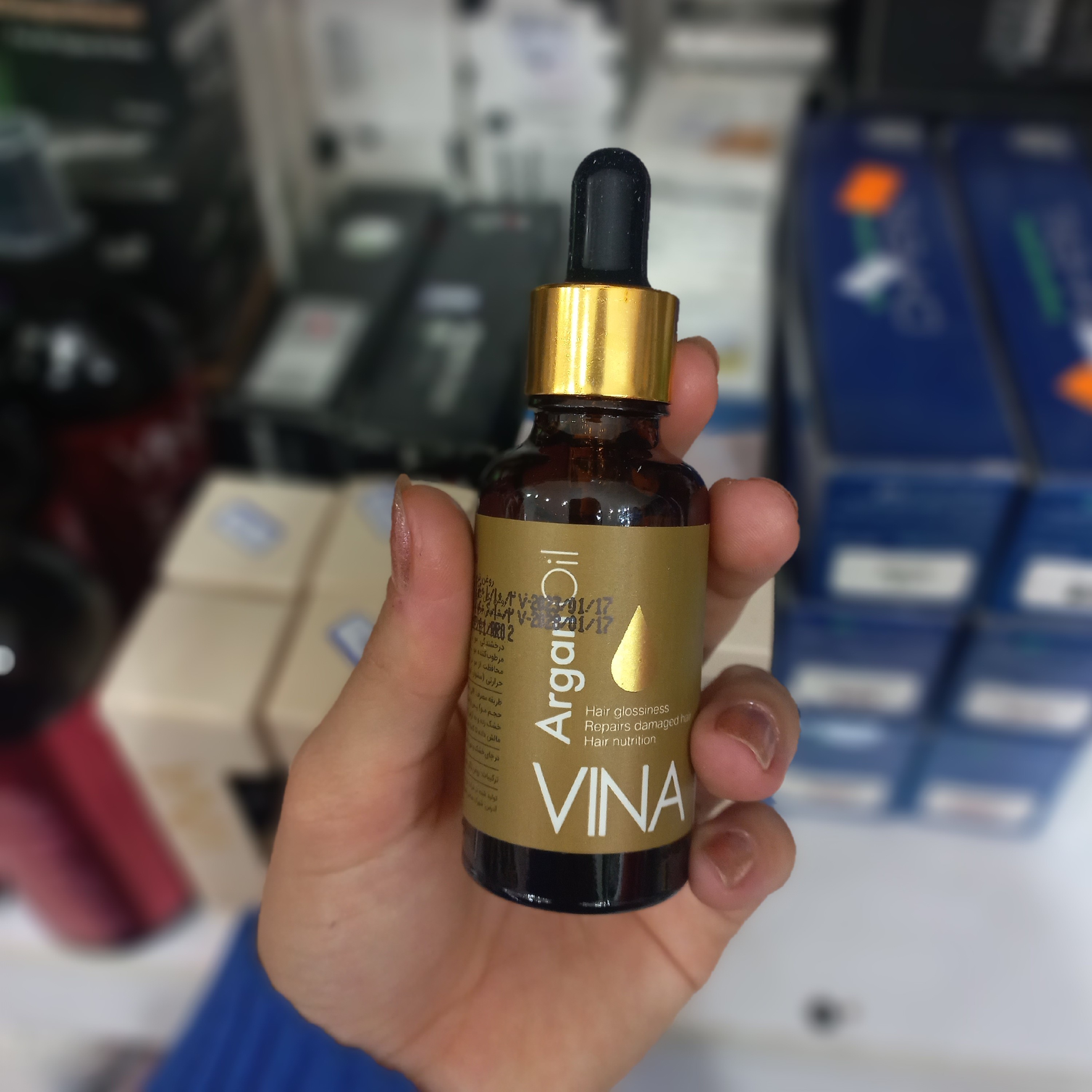 روغن ارگان روغن نرم کننده و تقویت کننده موحجم محصول 30ml