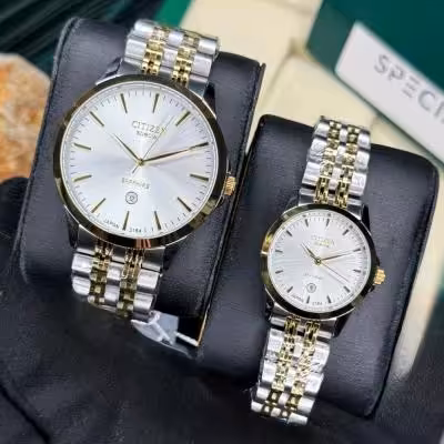 ساعت ست سیتیزن مردانه و زنانه استیل Citizen
