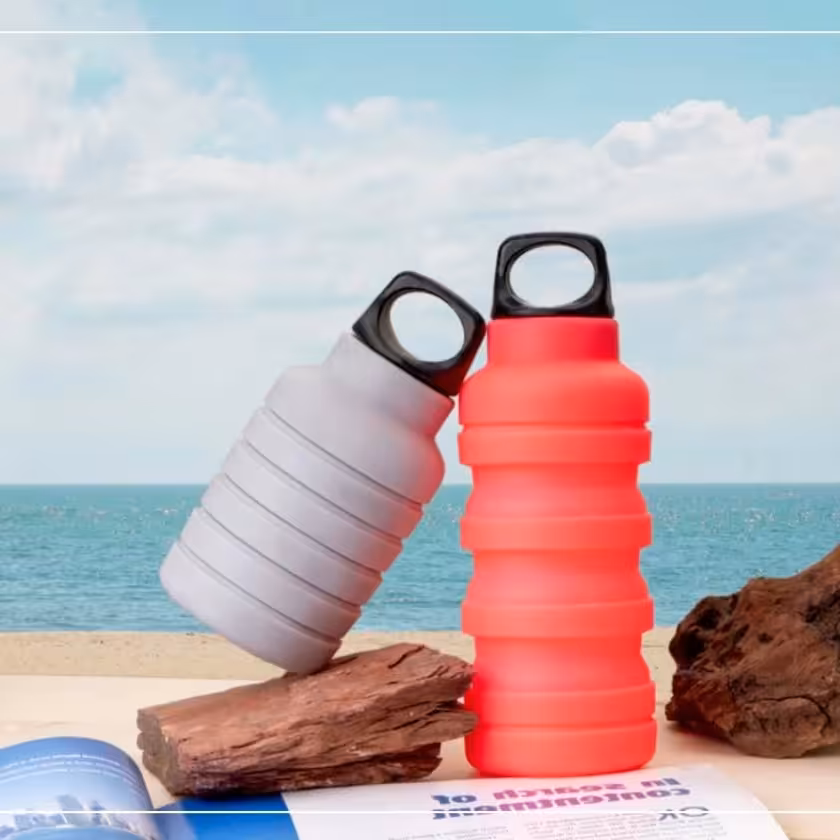 بطری آب سیلیکونی تاشو