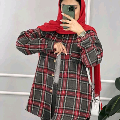 مانتو اسپرت زنانه پشمی باکیفیت مدل 200296