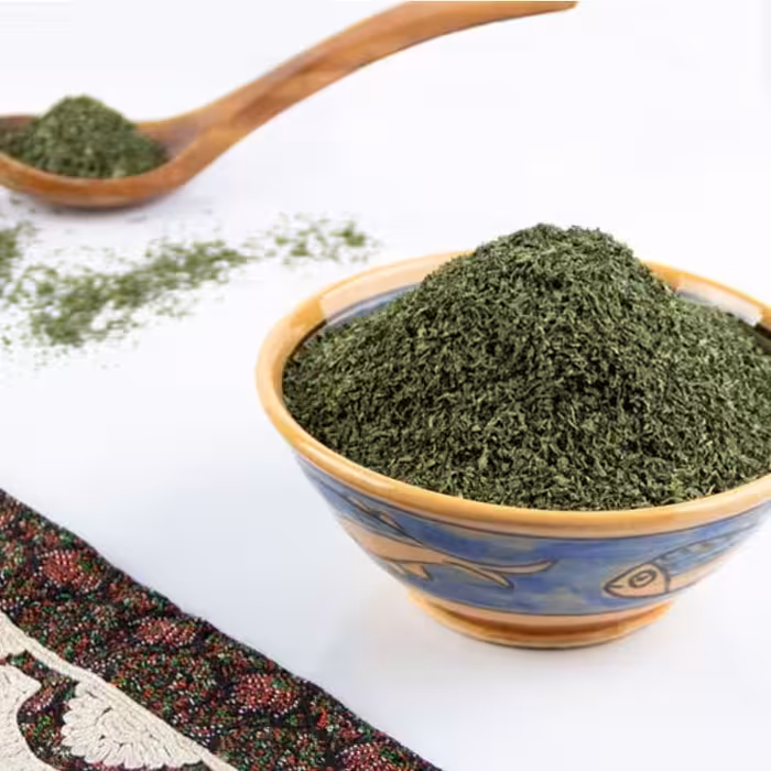 نعناخشک تازه ومعطر  کد331طعام البرکت 100گرمی تمیز و پاک شده 