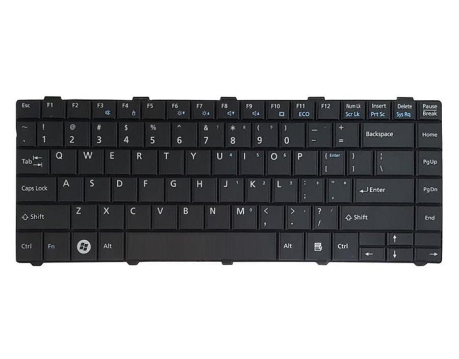 کیبورد لپ تاپ فوجیتسو مدل LifeBook LH530 مشکی