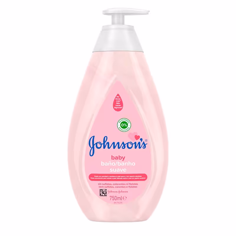 ژل شستشوی نوزاد ملایم 750 میل جانسون Johnson’s