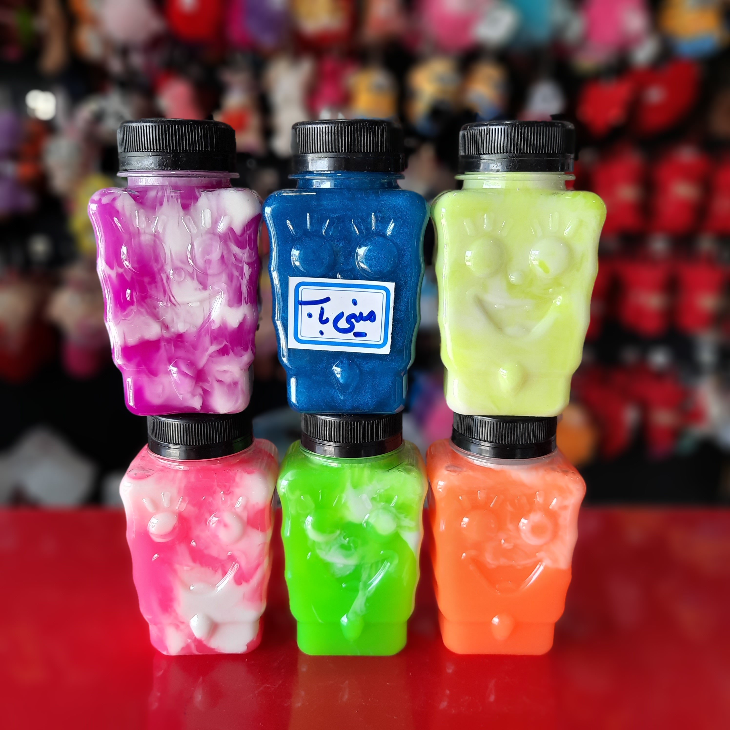 اسباب بازی ژل اسلایم باب اسفنجی(واتر)