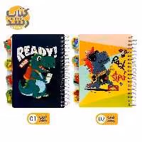 دفتر یادداشت دیوایدردار 80 برگ آوای تحریر