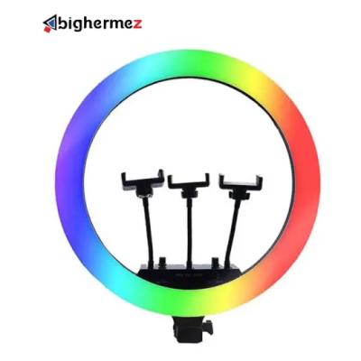 رینگ لایت 22 اینچی 85 وات مدل MJ56 به همراه سه پایه 807