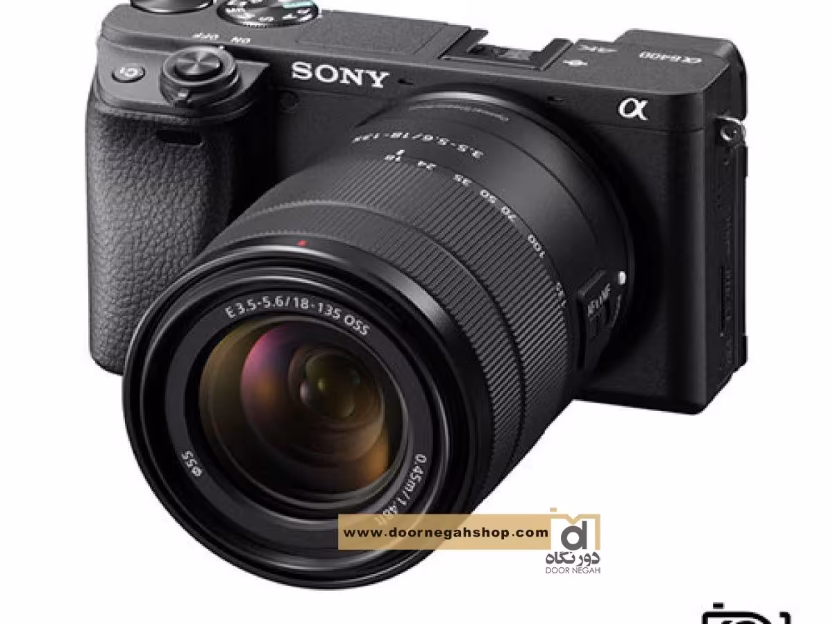 دوربین دیجیتال سونی آلفا مدل a6400 با لنز 18-135