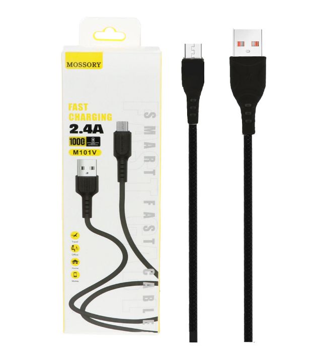 کابل شارژ فست میکرو یو اس بی موسوری مدل M101V