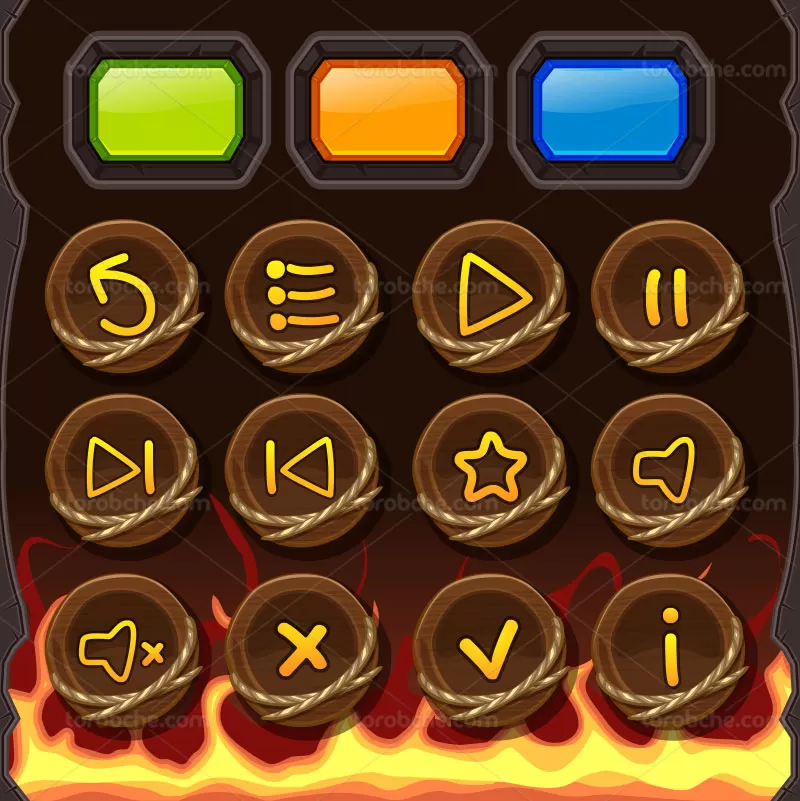 وکتور آیکون رابط کاربری | گرافیک با طعم تربچه