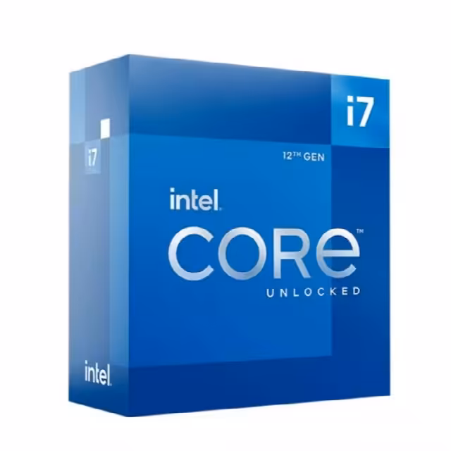 پردازنده CPU اینتل مدل Core i7-12700KF فرکانس 2.70 گیگاهرتز