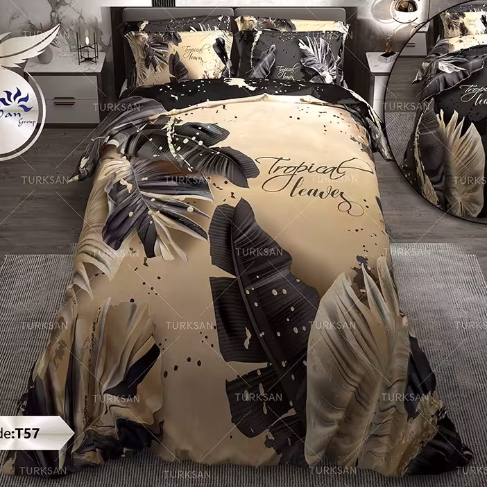 روتختی دونفره دو رو طرحدار  ترکسان طرح T56