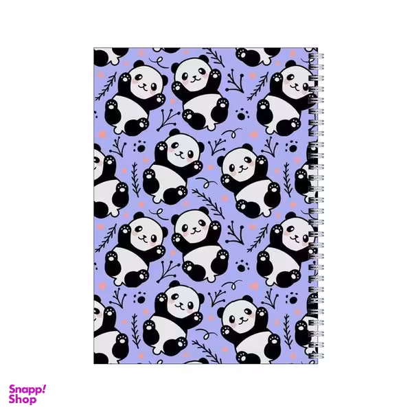 دفتر مشق 80 برگ بامبیلیپ طرح پترن پاندا کد 8242455