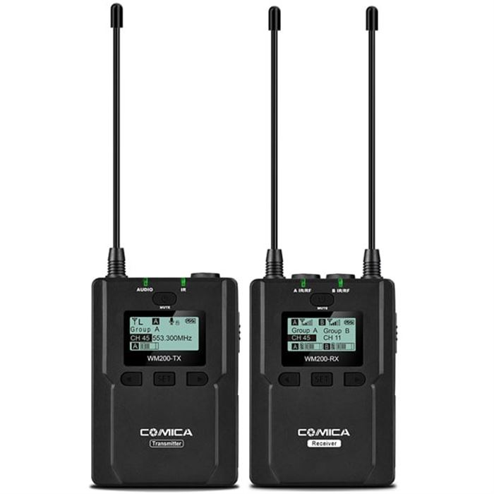 ست میکروفون بی سیم کامیکا CVM-WM200C