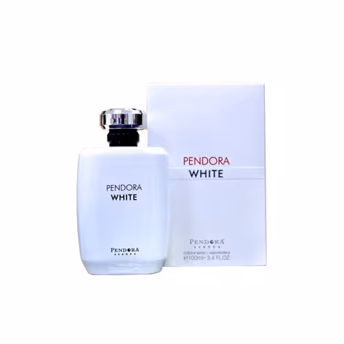عطر ادکلن مردانه لالیک سفید پندورا مدل وایت (PENDORA White for men ) حجم 100 میل