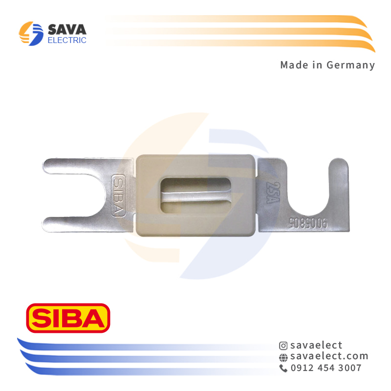 خرید فیوز DC لیفتراکی 25 آمپر سیبا SIBA FUSE | ساوا الکتریک