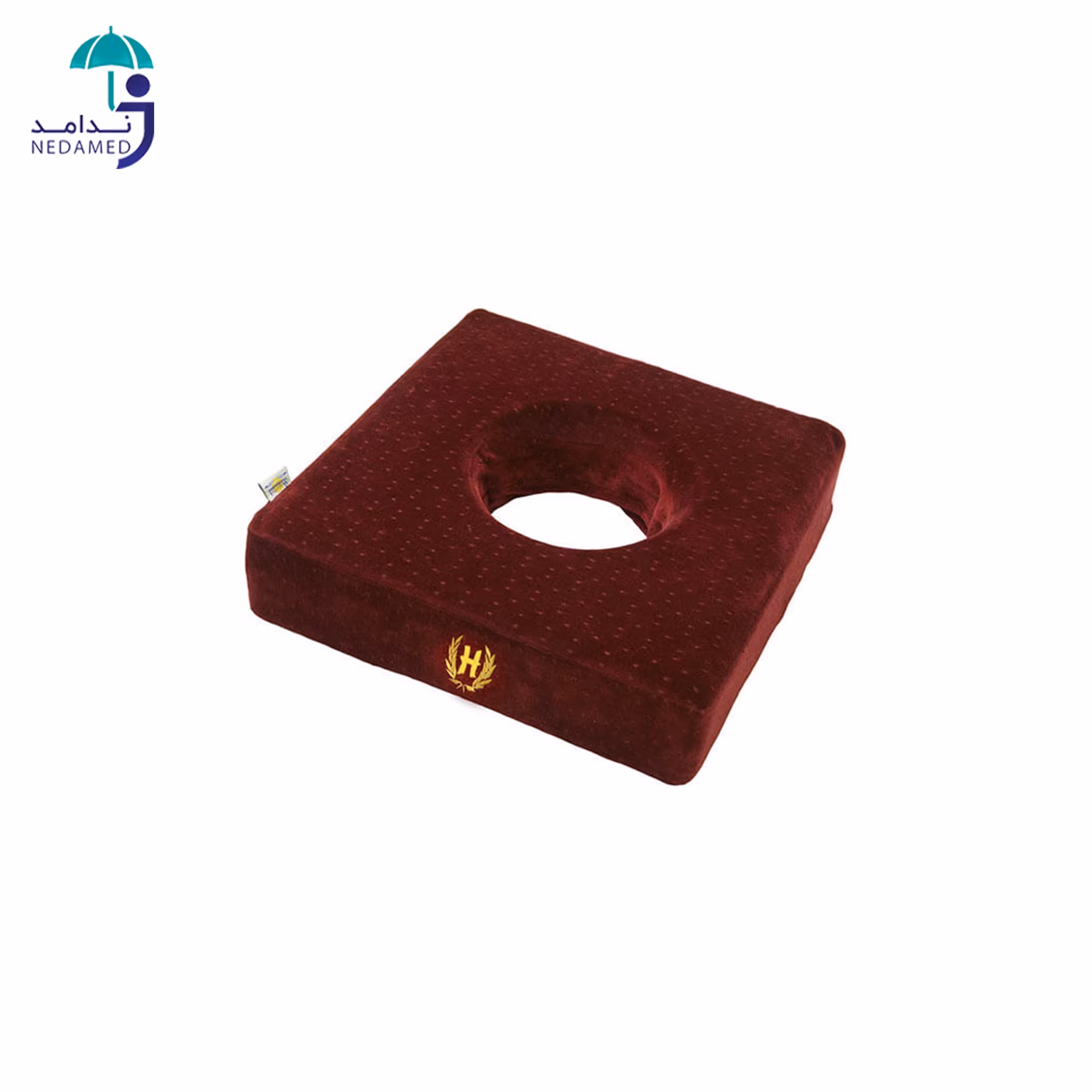 زير نشيمنی طبی حفره دار مربع