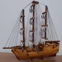 کشتی چوبی سایز 26