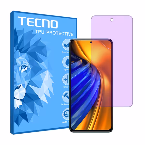 گلس شیائومی Poco F4 مدل هیدروژلی آنتی پرپل برند تکنو کد S