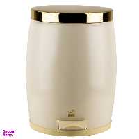 سطل زباله پدالی بهاز کالا مدل خمره ای کد DR GOLD