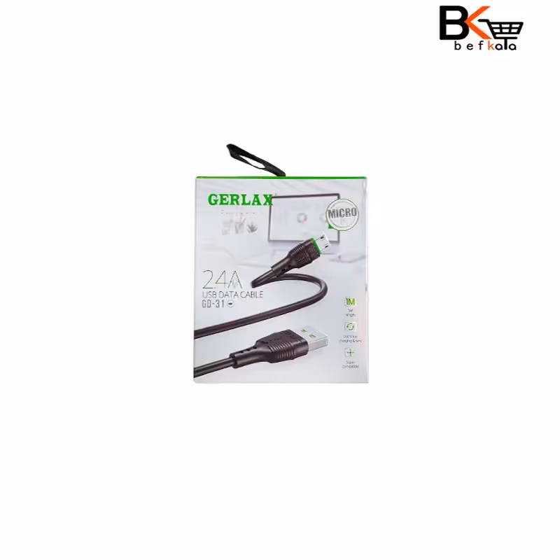 کابل دیتا Type-C مدل Gerlax GD-31