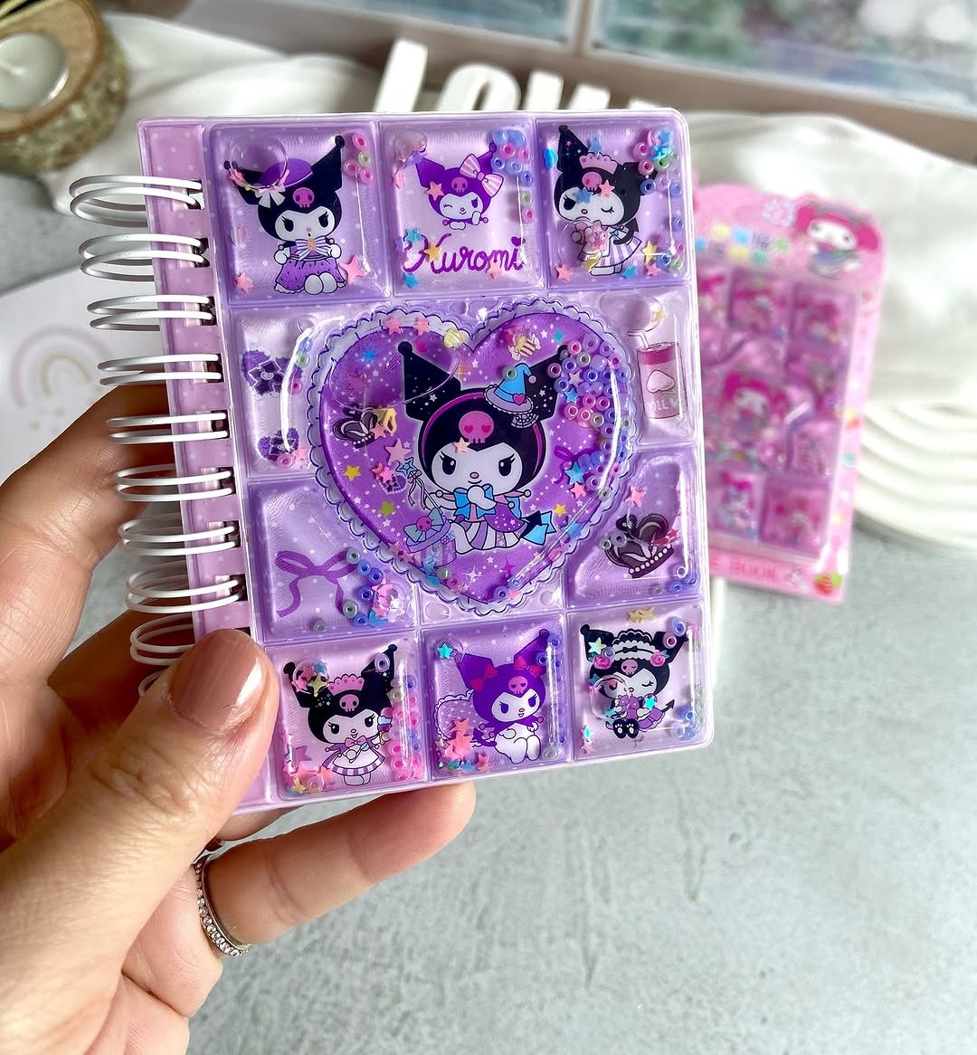 دفترچه یادداشت آکواریومی طرح کرومی