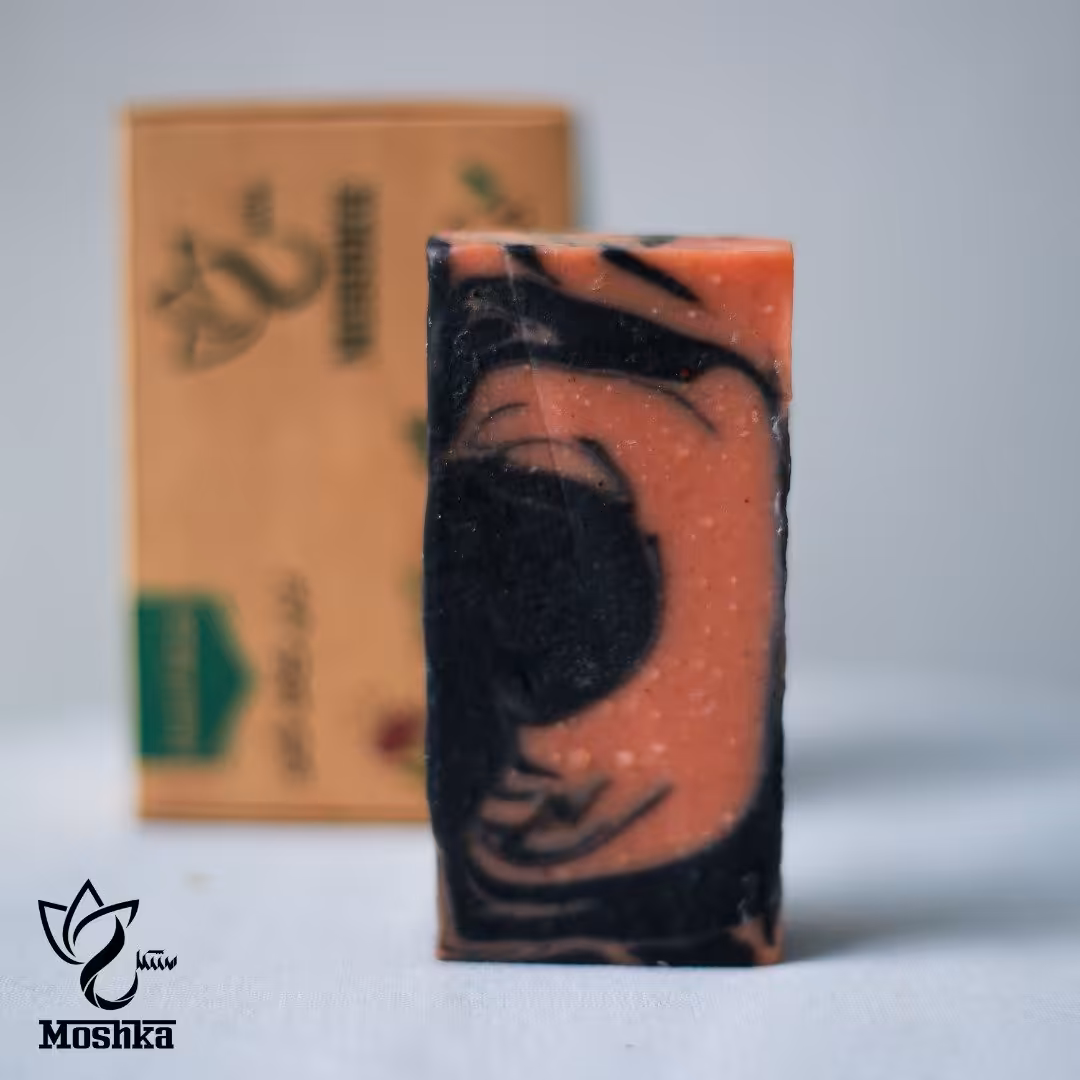 صابون ضد جوش ( خاک رس - ذغال فعال - گوگرد )