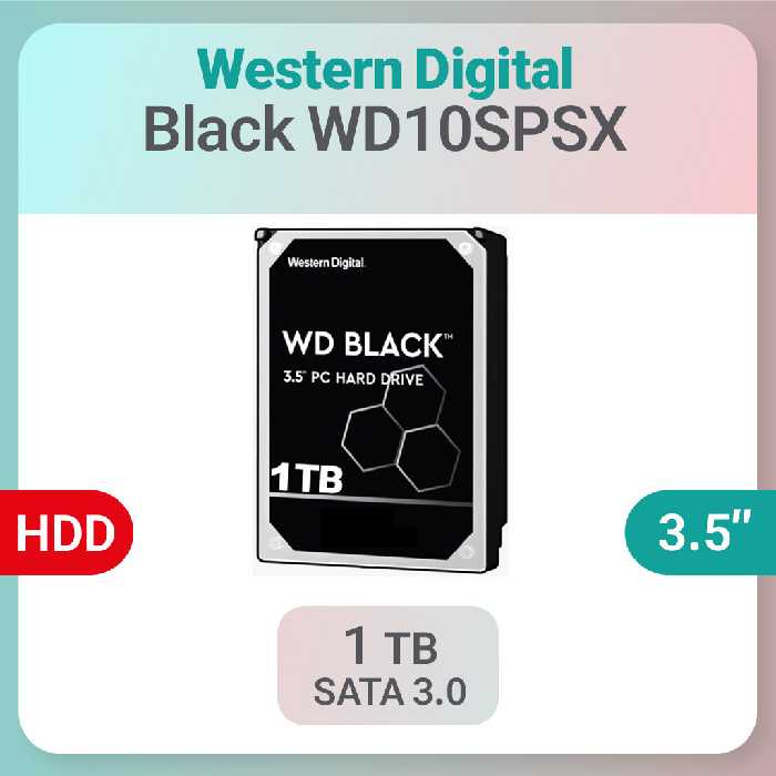 هارد دیسک 1 ترابایت Western Digital BLACK