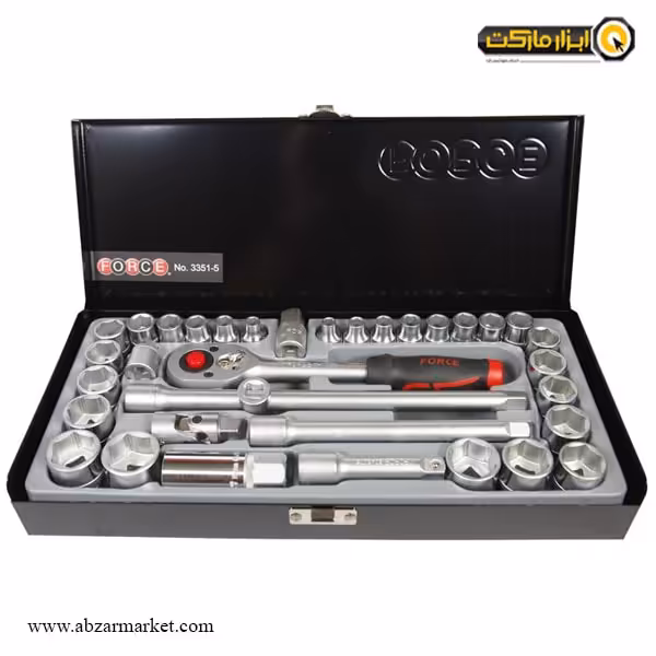 جعبه بکس فورس 35 پارچه 3/8 اینچ مدل 5-3351
