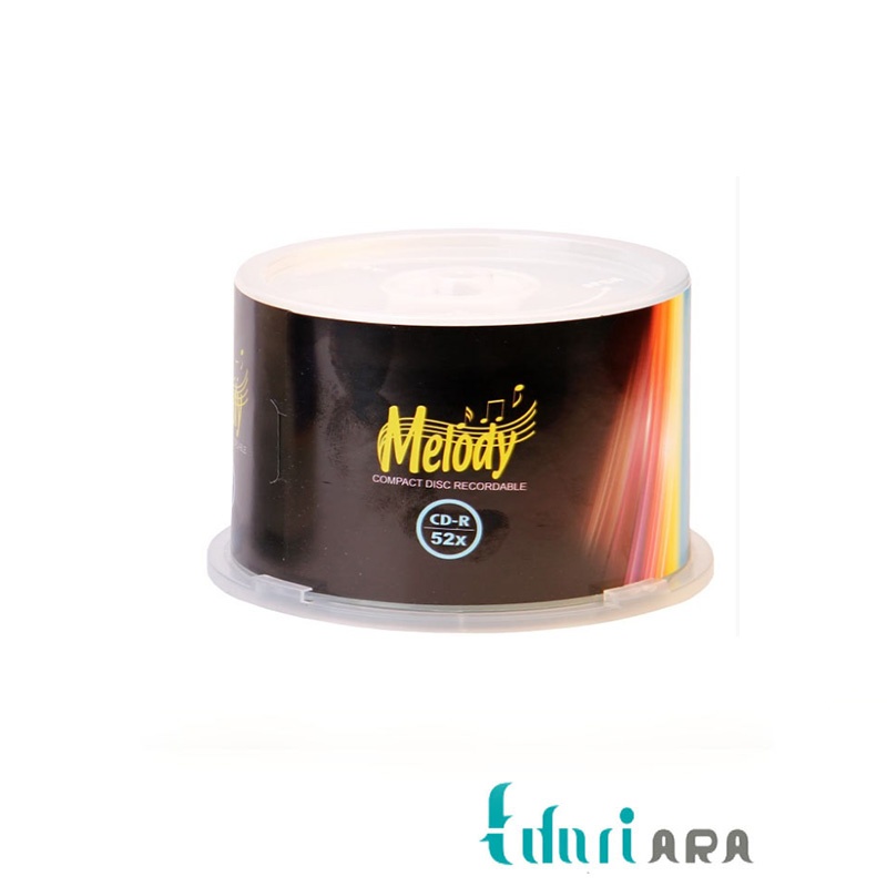 سی دی خام ملودی باکسدار 50 عددی