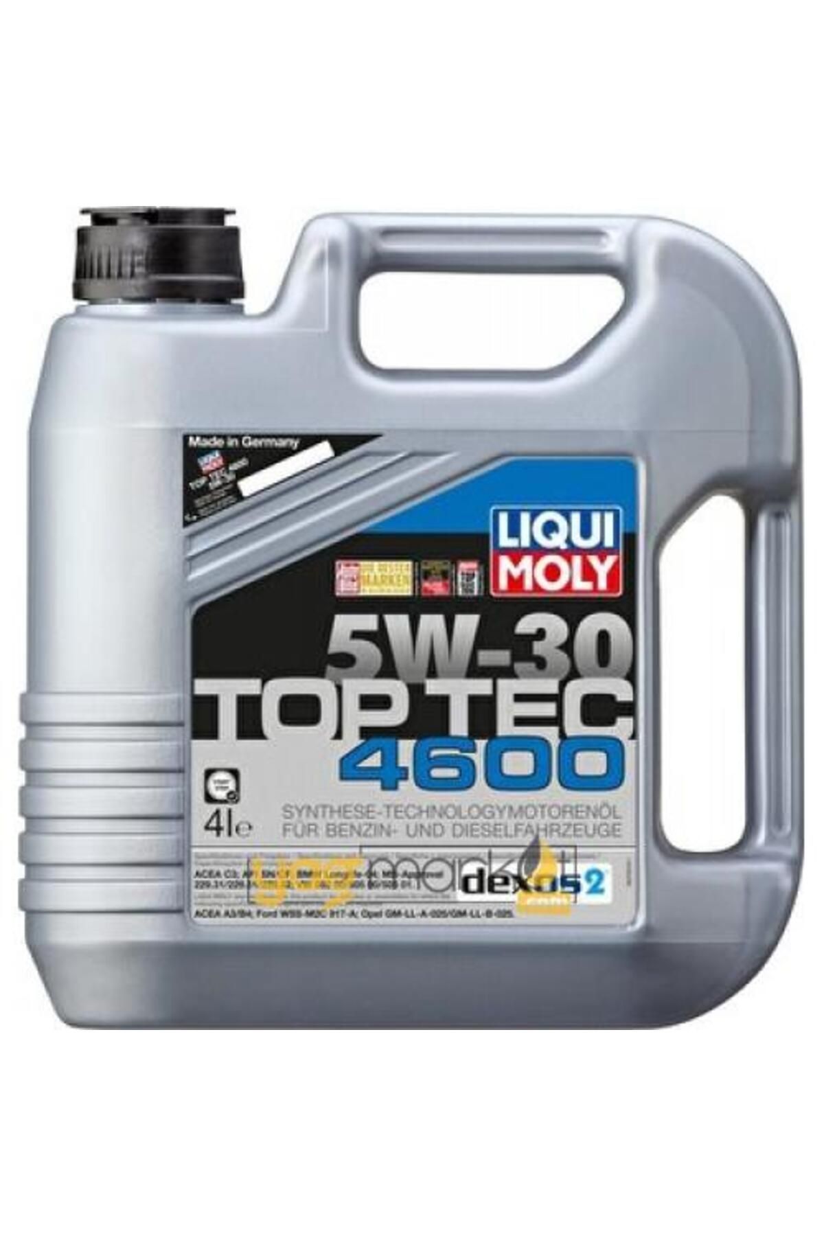روغن و مکمل موتور TOP TEC 4600 5W 30 4L 3763 Liqui Moly
