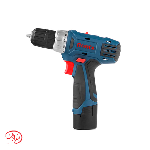 دریل پیچ گوشتی شارژی 12 ولت رونیکس مدل 8012
