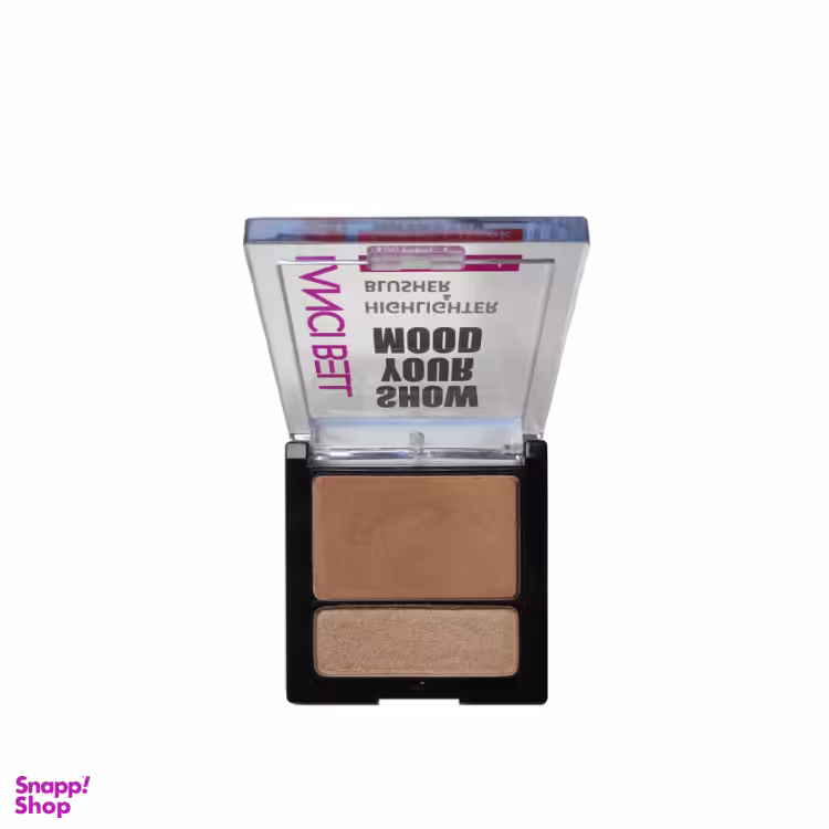 رژ گونه و هایلایتر لنسی بل شماره HB5 وزن 12 گرم