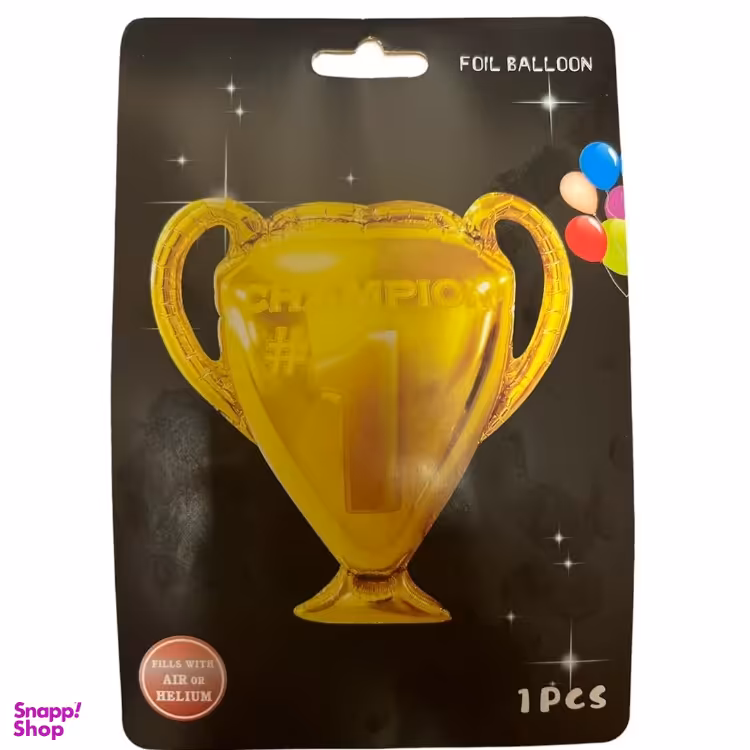 بادکنک فویلی طرح جام قهرمانی فوتبال