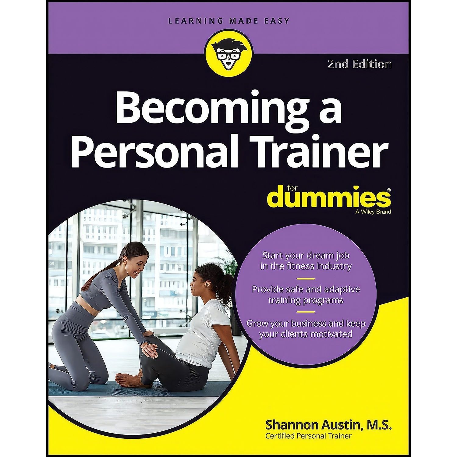 کتاب زبان اصلی Becoming a Personal Trainer For Dummies اثر Shannon Austin