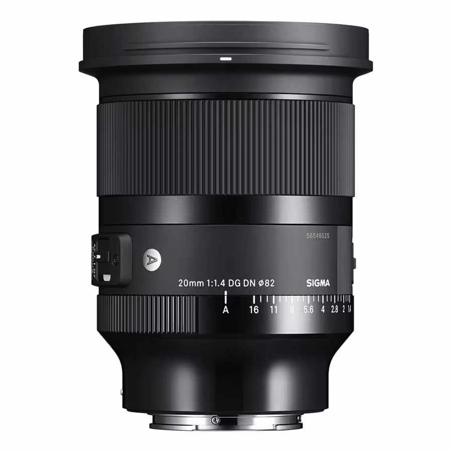لنز سیگما Sigma 20mm f/1.4 DG DN Art برای سونی