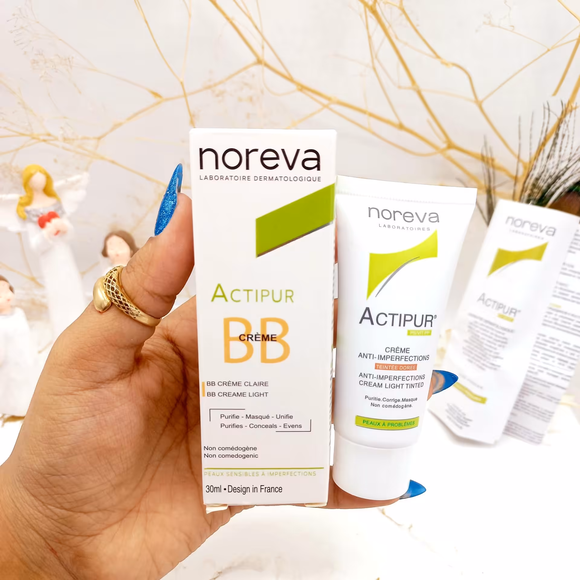 بی بی کرم مات ضدجوش و آکنه و تنظیم کننده چربی پوست اکتی پور نوروا Actipur