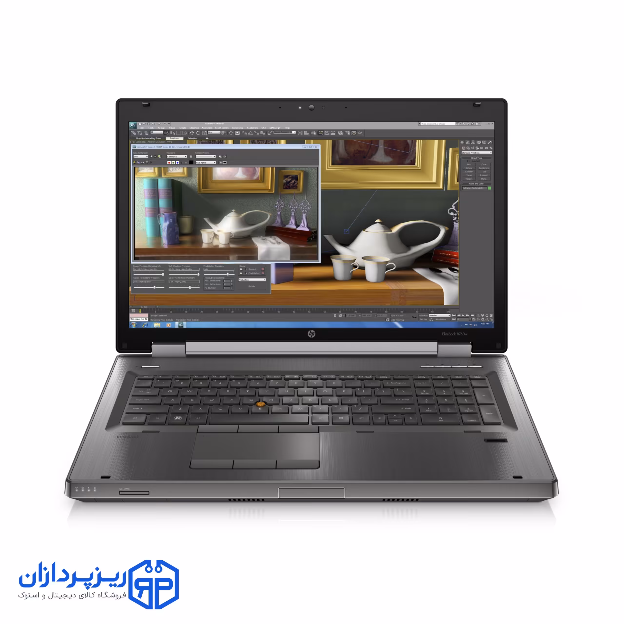 لپ‌تاپ اچ پی EliteBook 8560W i5-2540M 8GB 256GB AMD - فروشگاه ریزپردازان