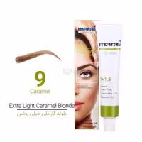 رنگ ابرو مارال شماره 9بلوندکاراملی خیلی روشن