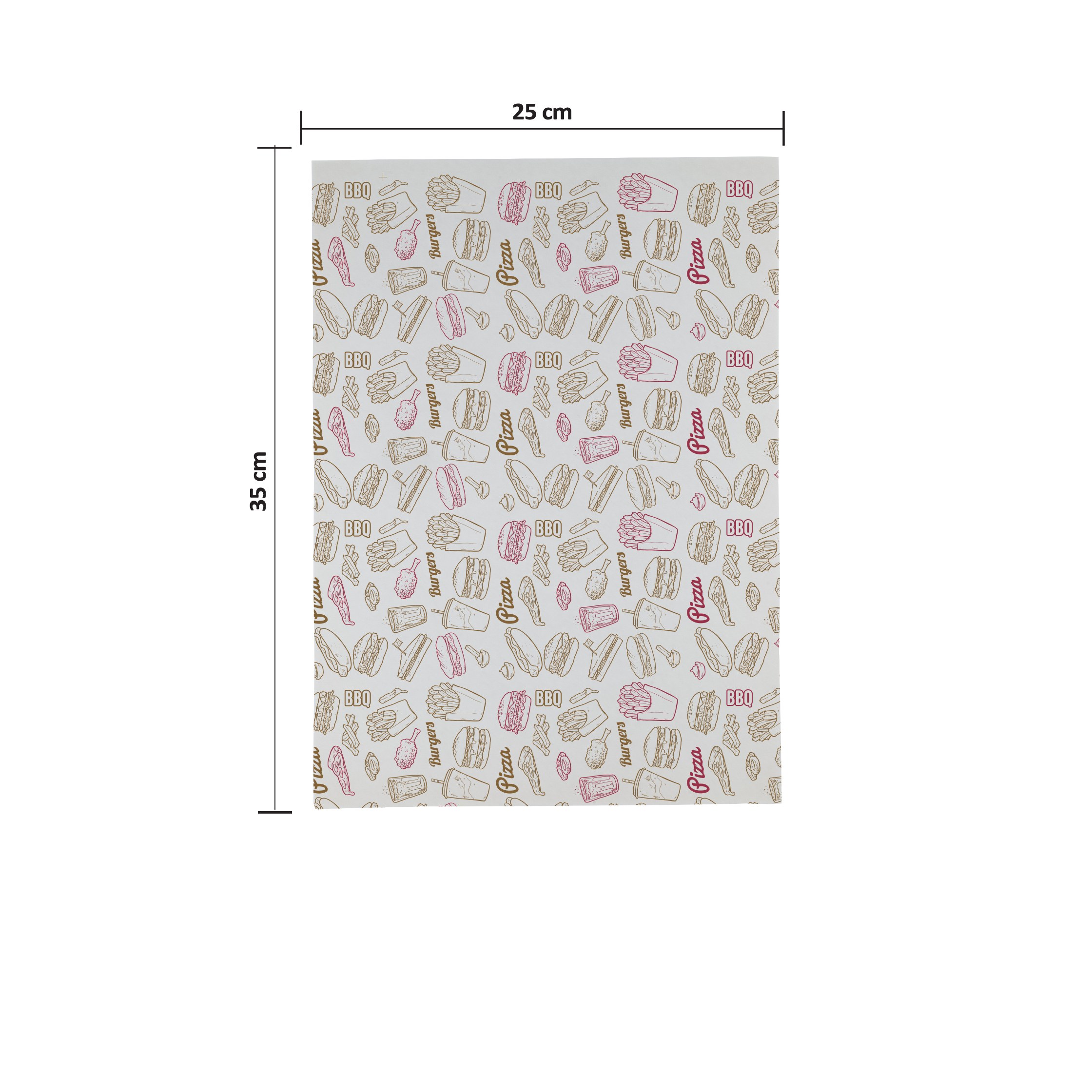 کاغذ کاهی 25x35 (چاپ شده) بسته یک کیلویی