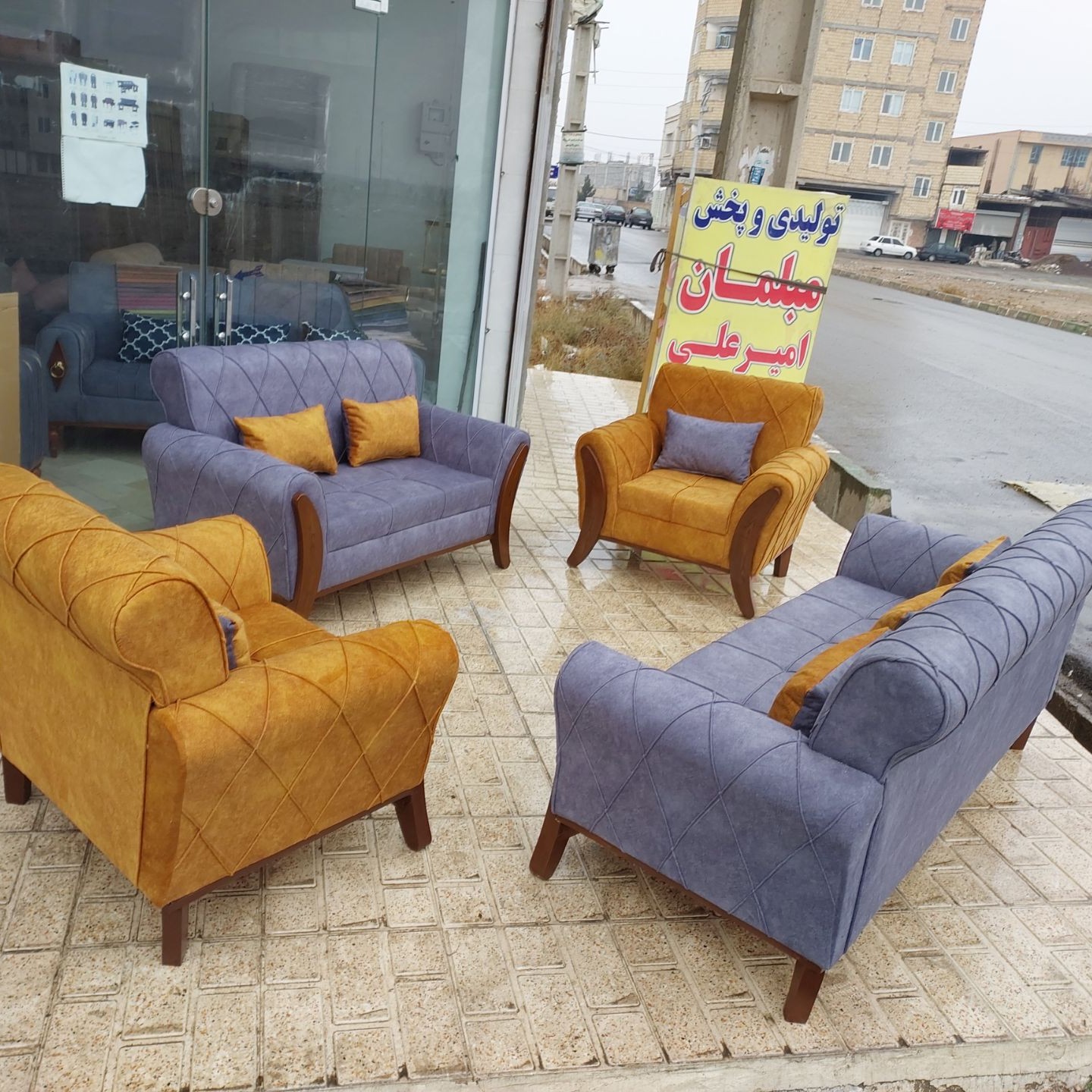 اسکارلت 7نفره راحتی تنوع مدل تنوع رنگ بندی ها به انتخاب مشتری