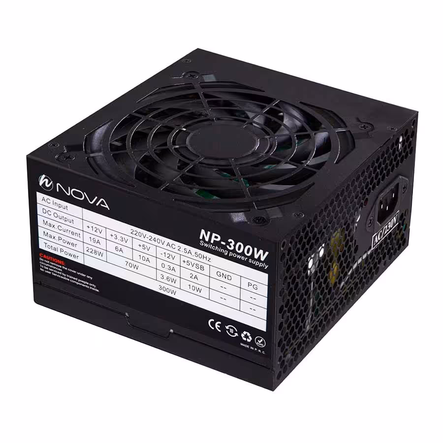 قیمت و خرید پاور کامپیوتر 300 وات نوا مدل NP-300 | یاس ارتباط