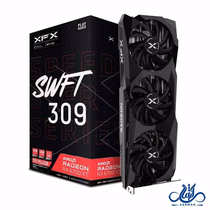 کارت گرافیک ایکس اف ایکس 6700xt SWFT
