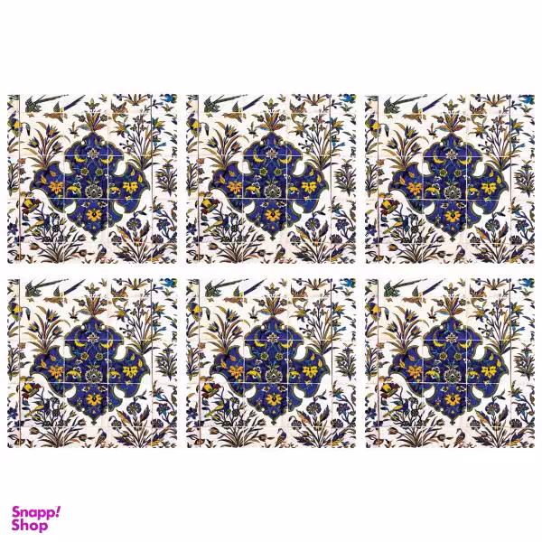 زیر بشقابی کد U1-42021 بسته 6 عددی