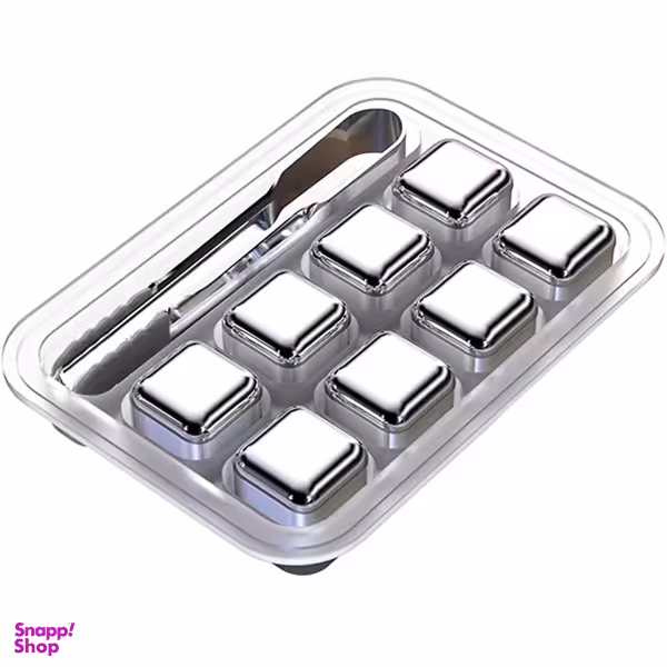 یخ فلزی مدل CS316 بسته 8 عددی به همراه انبر