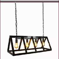 لوستر سقفی آشپزخانه ویلا سازه مدل پرتو  ارسال با باربری پس کرایه