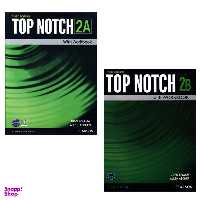 کتاب Top Notch Third Edition اثر Joan Saslow and Allen Ascher انتشارات زبان مهر 2 جلدی