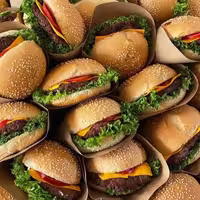 فینگرفود. مینی همبرگر  Rama fingerfood 