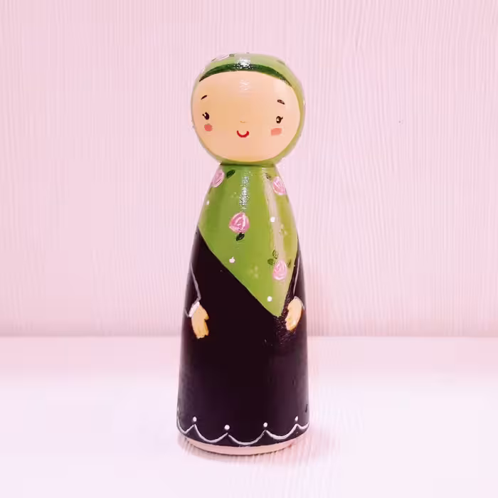 عروسک چوبی، مدل گلبانو